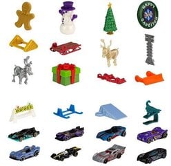 Hot Wheels GTD78 Adventtikalenteri leluautot hinta ja tiedot | Poikien lelut | hobbyhall.fi