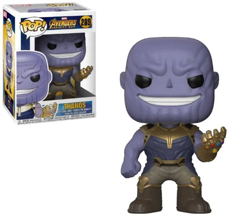 Avengers Infinity War POP! Elokuvat Vinyylihahmo Thanos 9 cm hinta ja tiedot | Poikien lelut | hobbyhall.fi