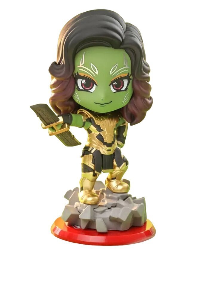 Entä jos...? Cosbaby (S) Minihahmo Gamora (Thanosin terällä) 10 cm hinta ja tiedot | Poikien lelut | hobbyhall.fi