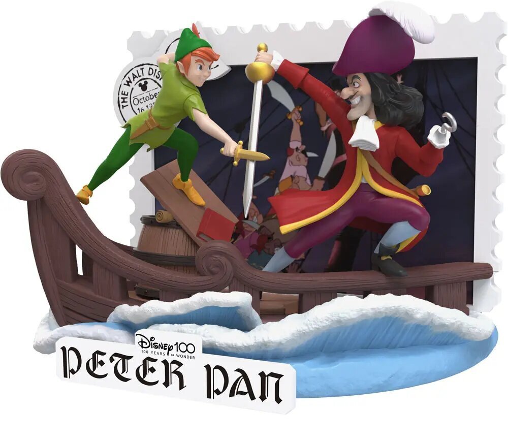 Disneyn 100-vuotisjuhla D-Stage PVC-diorama Peter Pan 12 cm hinta ja tiedot | Poikien lelut | hobbyhall.fi