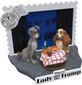 Disney 100-vuotisjuhlavuoden D-Stage PVC-diorama Lady ja kulkuri 12 cm hinta ja tiedot | Poikien lelut | hobbyhall.fi