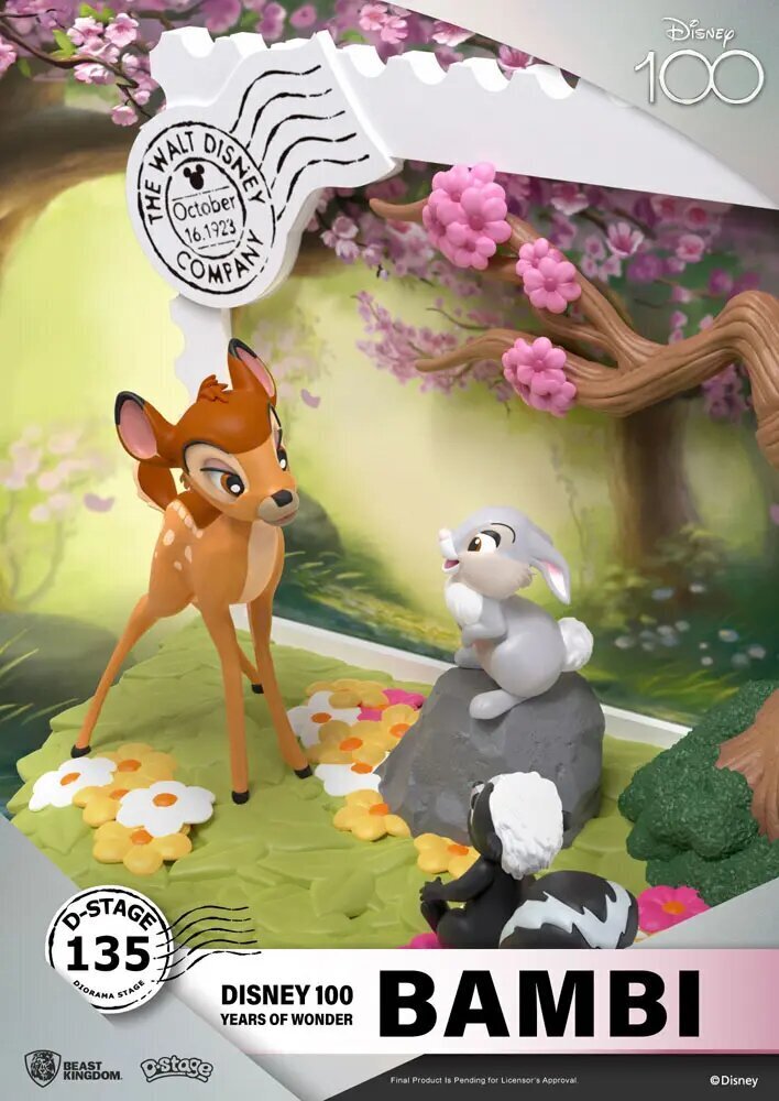 Disney 100-vuotisjuhla D-Stage PVC-diorama Bambi 12 cm hinta ja tiedot | Poikien lelut | hobbyhall.fi