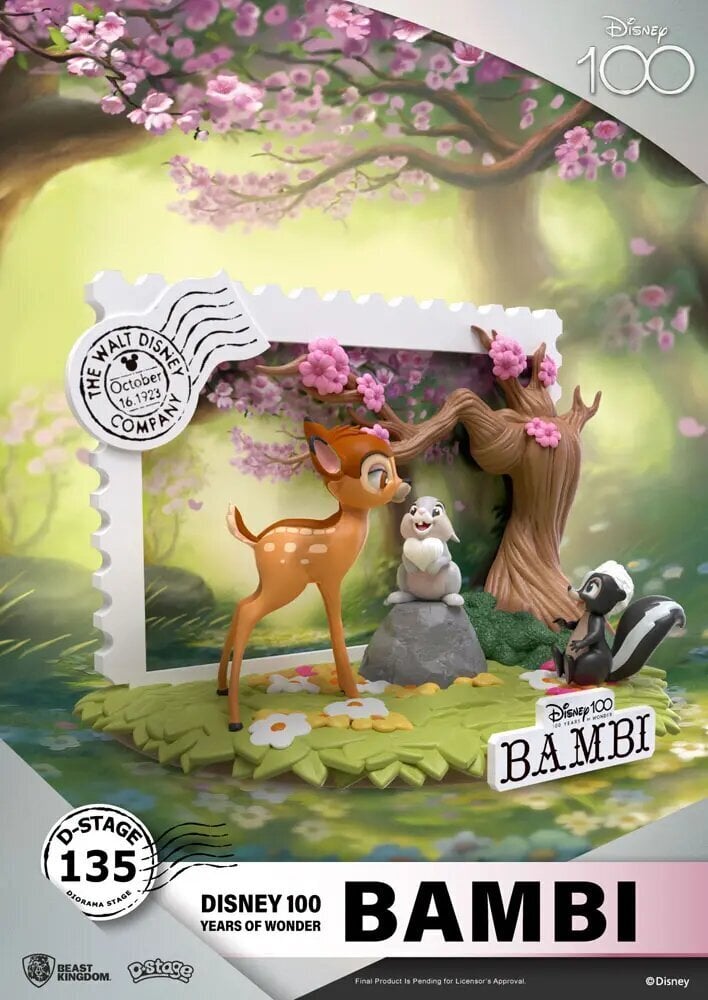 Disney 100-vuotisjuhla D-Stage PVC-diorama Bambi 12 cm hinta ja tiedot | Poikien lelut | hobbyhall.fi