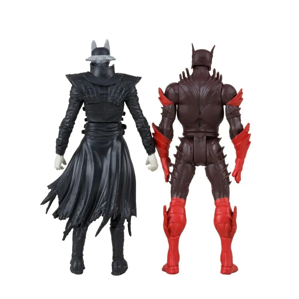 DC Direct Gaming -toimintahahmot Batman, joka nauraa ja punainen kuolema (Dark Nights Metal #1) 8 cm hinta ja tiedot | Poikien lelut | hobbyhall.fi