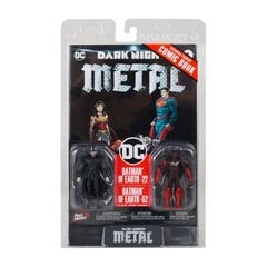 DC Direct Gaming -toimintahahmot Batman, joka nauraa ja punainen kuolema (Dark Nights Metal #1) 8 cm hinta ja tiedot | Poikien lelut | hobbyhall.fi