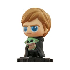 Tähtien sota: Mandalorialainen Cosbi -minihahmo Luke Skywalker Grogu 8 cm hinta ja tiedot | Poikien lelut | hobbyhall.fi