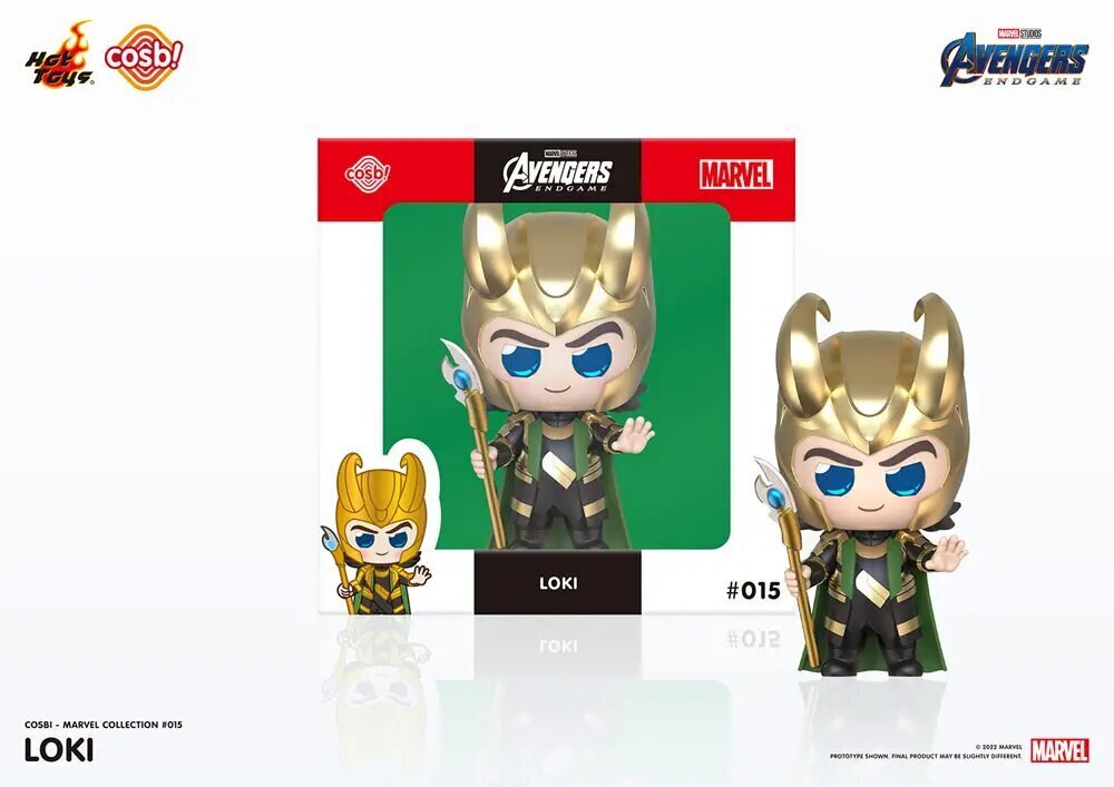 Avengers: Endgame Cosbi -minihahmo Loki 8 cm hinta ja tiedot | Poikien lelut | hobbyhall.fi