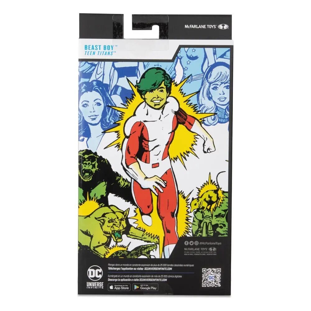 DC Multiverse -toimintahahmo Beast Boy (Nobody's Hero) 18 cm hinta ja tiedot | Poikien lelut | hobbyhall.fi