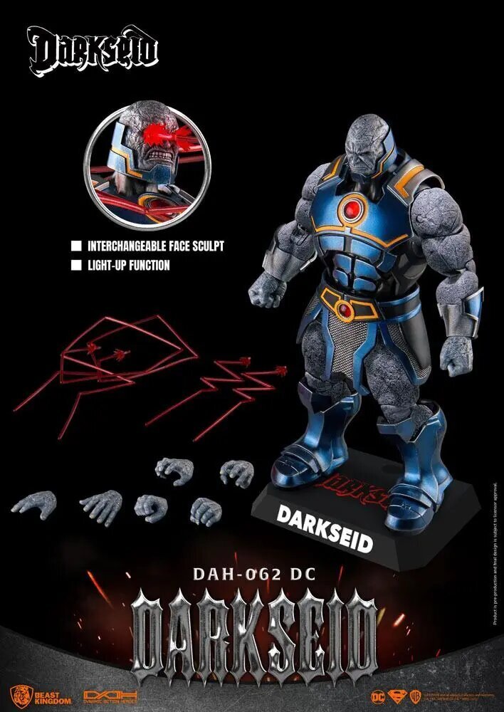 DC Comics Dynamic 8ction Heroes 1/9 Darkseid 23 cm hinta ja tiedot | Poikien lelut | hobbyhall.fi