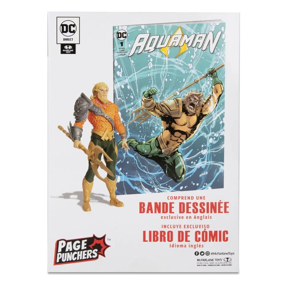 DC Direct Page Punchers toimintahahmo Aquaman 18 cm hinta ja tiedot | Poikien lelut | hobbyhall.fi