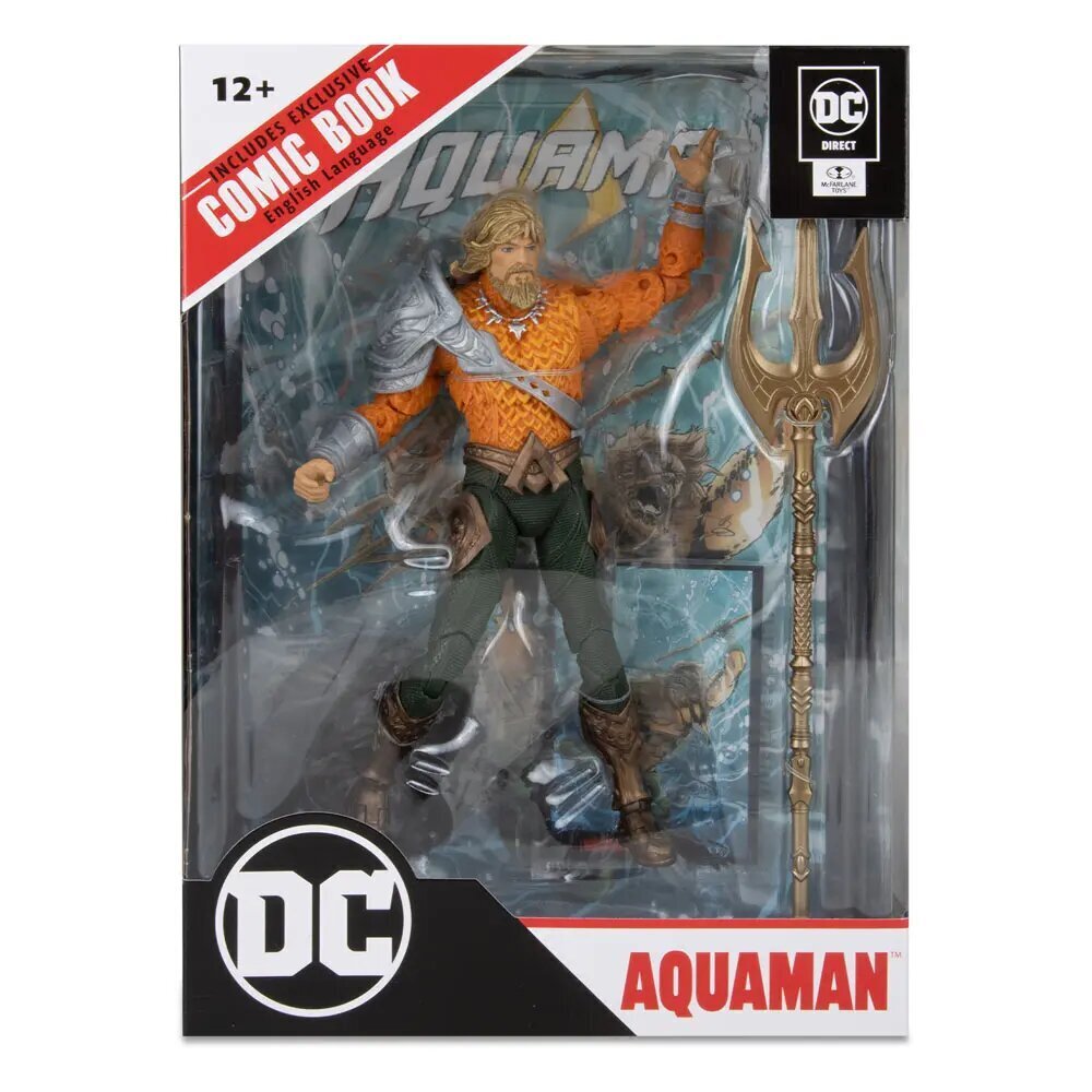 DC Direct Page Punchers toimintahahmo Aquaman 18 cm hinta ja tiedot | Poikien lelut | hobbyhall.fi