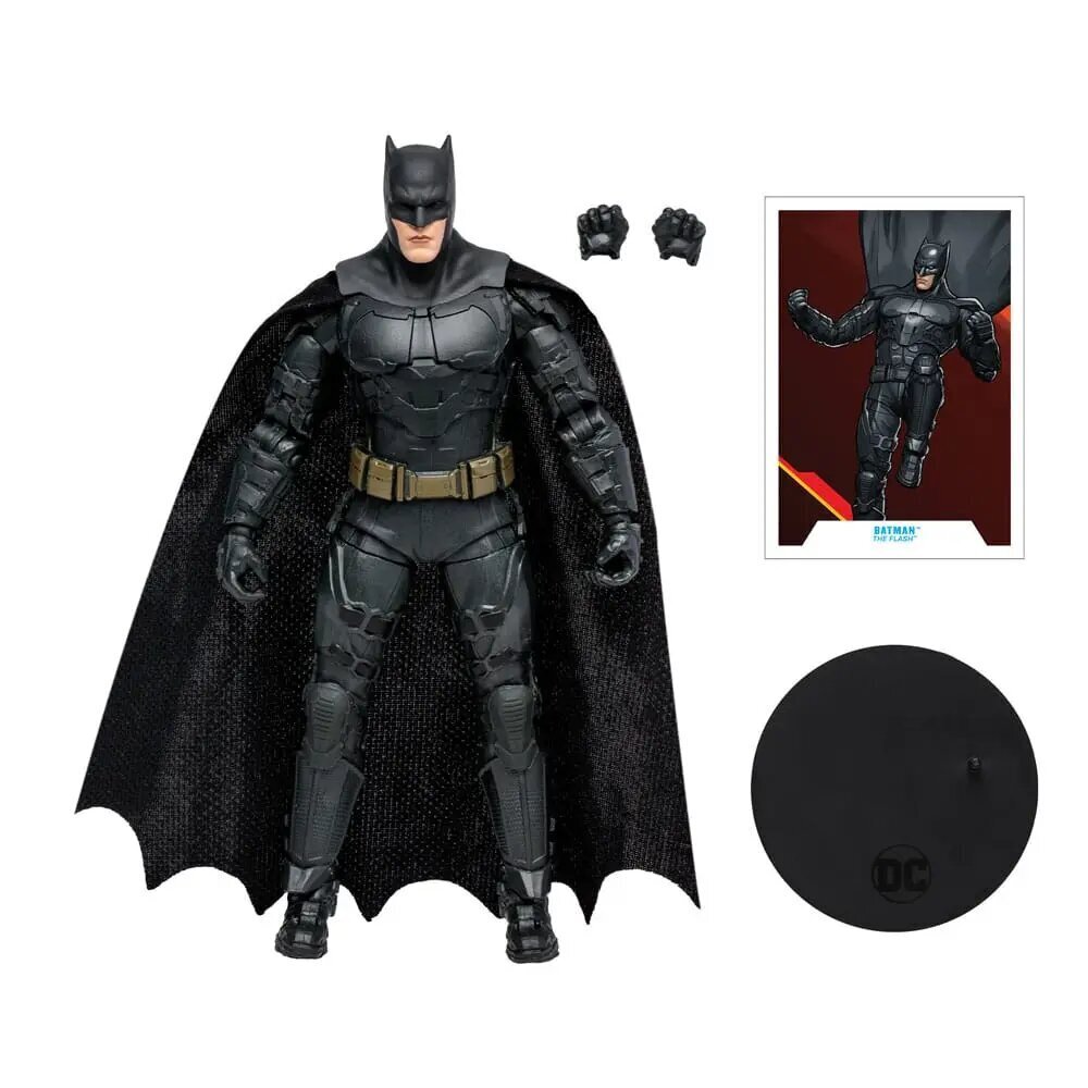 DC The Flash -elokuva toimintahahmo Batman 18 cm hinta ja tiedot | Poikien lelut | hobbyhall.fi