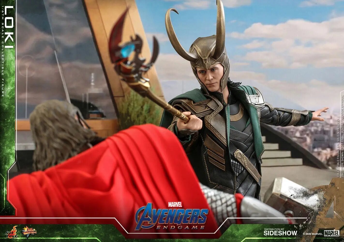 Avengers: Endgame Movie Masterpiece -sarja PVC-toimintahahmo 1/6 Loki 31 cm hinta ja tiedot | Poikien lelut | hobbyhall.fi