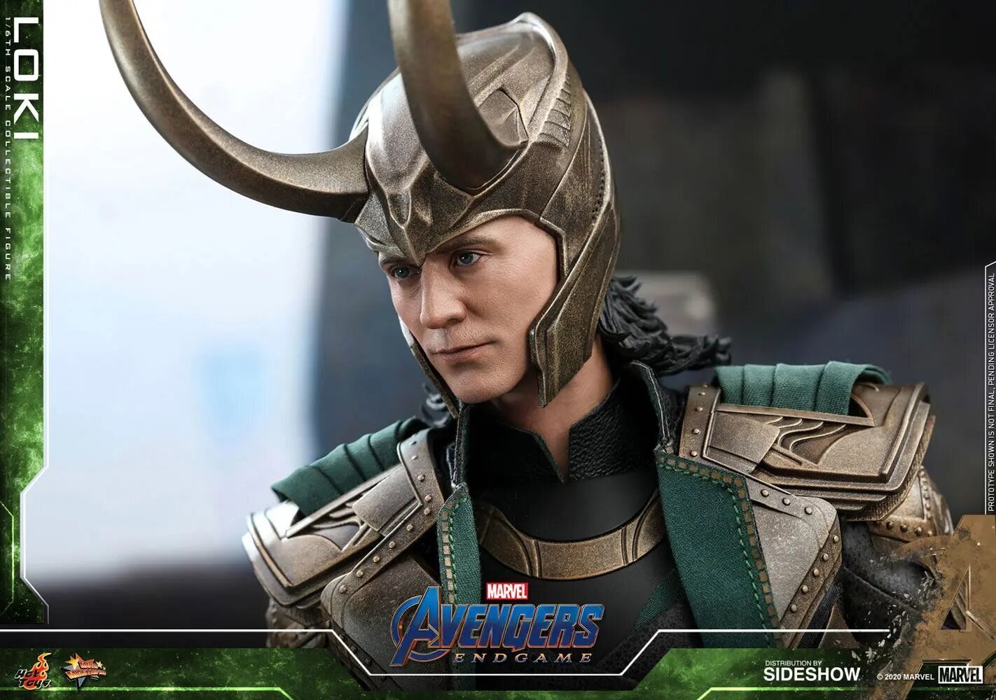 Avengers: Endgame Movie Masterpiece -sarja PVC-toimintahahmo 1/6 Loki 31 cm hinta ja tiedot | Poikien lelut | hobbyhall.fi