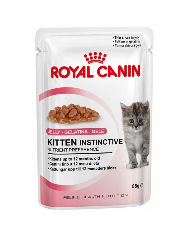 Royal Canin Kitten Instinctive ruoka nuorille kissanpennuille, 12x85 g hinta ja tiedot | Kissanruoka | hobbyhall.fi