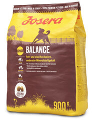 Josera Dog Balance ravinto vanhemmille koirille, 5x900 g hinta ja tiedot | Koiran kuivaruoka | hobbyhall.fi