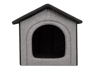 Koiran pesä Hobbydog Inari Light Grey Black, 52x46 cm hinta ja tiedot | Pedit ja pesät | hobbyhall.fi