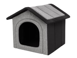 Koiran pesä Hobbydog Inari Light Grey Black, 52x46 cm hinta ja tiedot | Pedit ja pesät | hobbyhall.fi