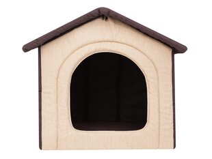 Hobbydog Inari Beige Brown lemmikin peti, 52x46 cm hinta ja tiedot | Pedit ja pesät | hobbyhall.fi