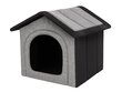 Koiran pesä Hobbydog Inari Light Grey Black, 60x55 cm hinta ja tiedot | Pedit ja pesät | hobbyhall.fi