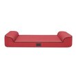 Hobbydog lemmikin peti Elegant Red, L, 81x50 cm hinta ja tiedot | Pedit ja pesät | hobbyhall.fi