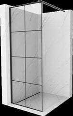 Suihkuseinä Mexen Kioto, musta kuvio/musta, 70 x 200 cm hinta ja tiedot | Suihkuseinät ja -ovet | hobbyhall.fi