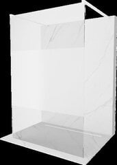 Suihkuseinä Mexen Kioto, valkoinen, puolimatta, 100 x 200 cm hinta ja tiedot | Suihkuseinät ja -ovet | hobbyhall.fi