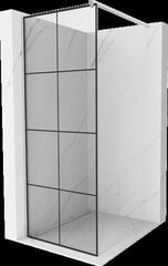 Suihkuseinä Mexen Kioto, musta kuvio/kromi, 70 x 200 cm hinta ja tiedot | Suihkuseinät ja -ovet | hobbyhall.fi