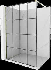 Suihkuseinä Mexen Kioto, musta kuvio/kulta, 140 x 200 cm hinta ja tiedot | Suihkuseinät ja -ovet | hobbyhall.fi