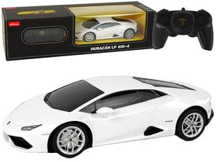 Kauko-ohjattava Lamborghini Huracan, valkoinen hinta ja tiedot | Poikien lelut | hobbyhall.fi