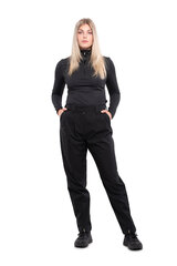 Luhta naisten softshell-housut HUUMOLA, musta hinta ja tiedot | Naisten vapaa-ajan housut | hobbyhall.fi