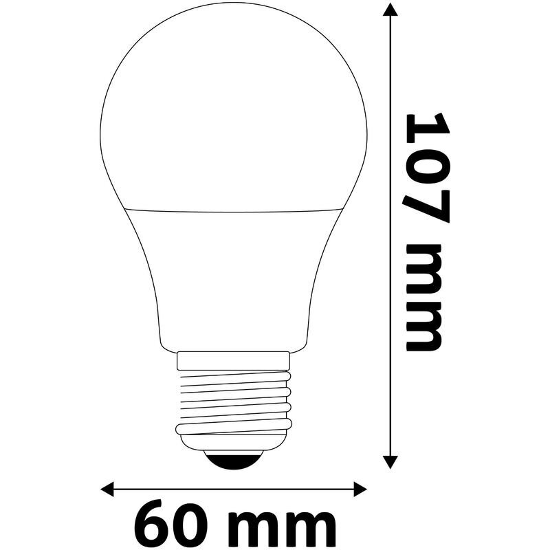 Avide LED-lamppu 8W A60 E27 3000K hinta ja tiedot | Lamput | hobbyhall.fi