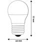 Avide LED-lamppu 6,5W G45 E27 4000K hinta ja tiedot | Lamput | hobbyhall.fi