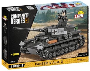Rakennussetti panssarivaunu Cobi Panzer IV Ausf.G - Cobi -3045, 610 palaa hinta ja tiedot | LEGOT ja rakennuslelut | hobbyhall.fi