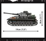 Rakennussetti panssarivaunu Cobi Panzer IV Ausf.G - Cobi -3045, 610 palaa hinta ja tiedot | LEGOT ja rakennuslelut | hobbyhall.fi