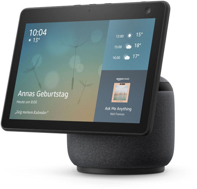 Amazon Echo Show 10 (3. sukupolvi), puuhiili hinta ja tiedot | Kytkimet ja pistorasiat | hobbyhall.fi