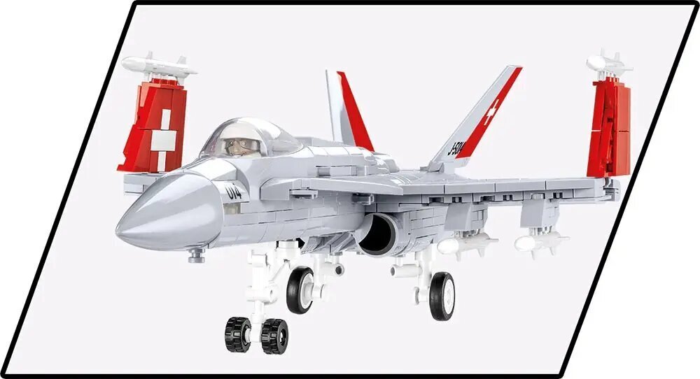 Klockin asevoimat F/A-18C Hornet Sveitsin ilmavoimat hinta ja tiedot | LEGOT ja rakennuslelut | hobbyhall.fi