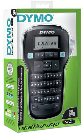 Dymo-tarratulostin LabelManager 160+D1 QWZ hinta ja tiedot | Tulostustarvikkeet | hobbyhall.fi