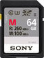 Sonyn muistikortti SDXC 64GB M-Series UHS-II hinta ja tiedot | Kameran muistikortit | hobbyhall.fi