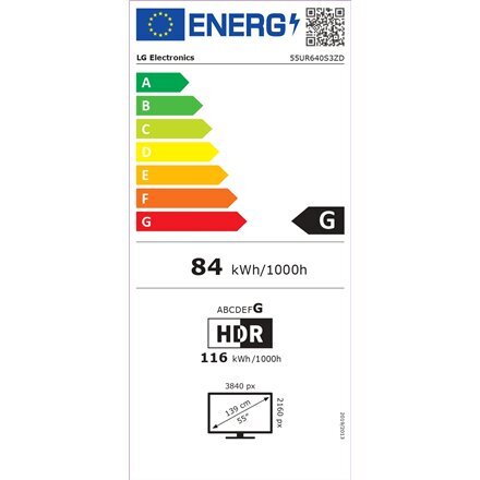 LG NÄYTTÖ LCD 55"/55UR640S3ZD LG hinta ja tiedot | Näytöt | hobbyhall.fi