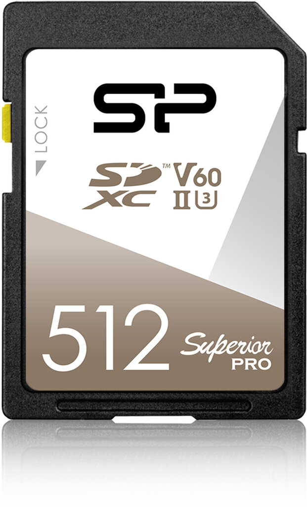 Silicon Power -muistikortti SDXC 512GB Superior Pro UHS-II hinta ja tiedot | Kameran muistikortit | hobbyhall.fi