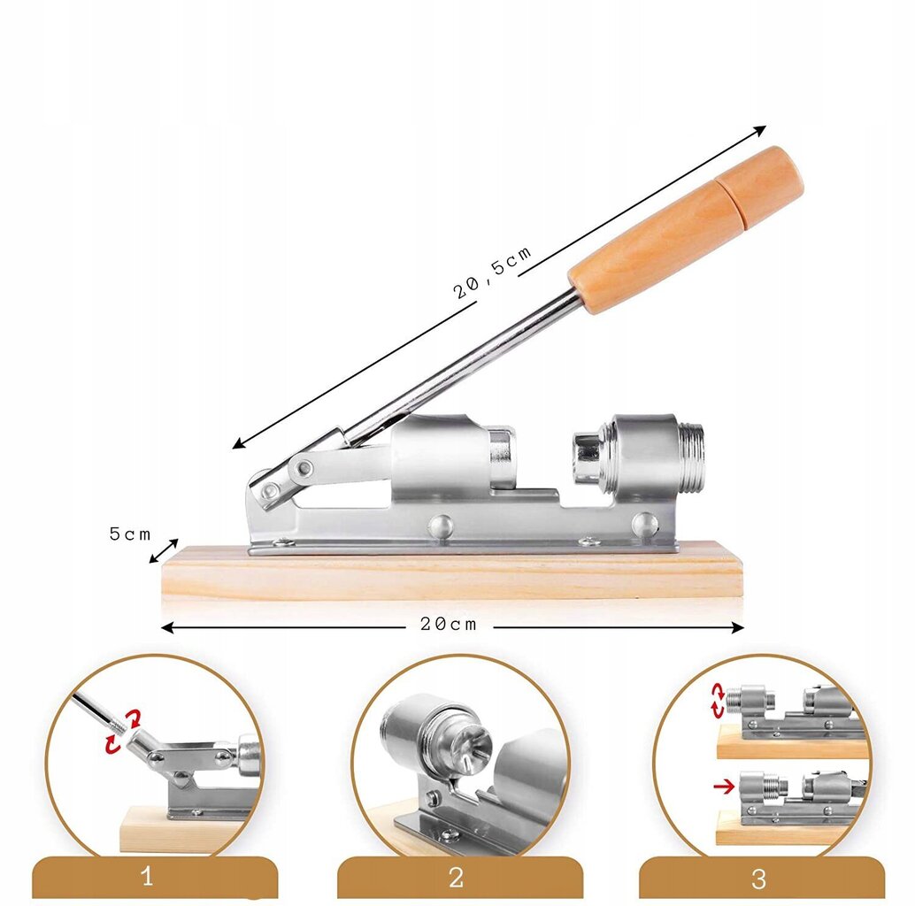 Pähkinänsärkijä hinta ja tiedot | Keittiövälineet | hobbyhall.fi