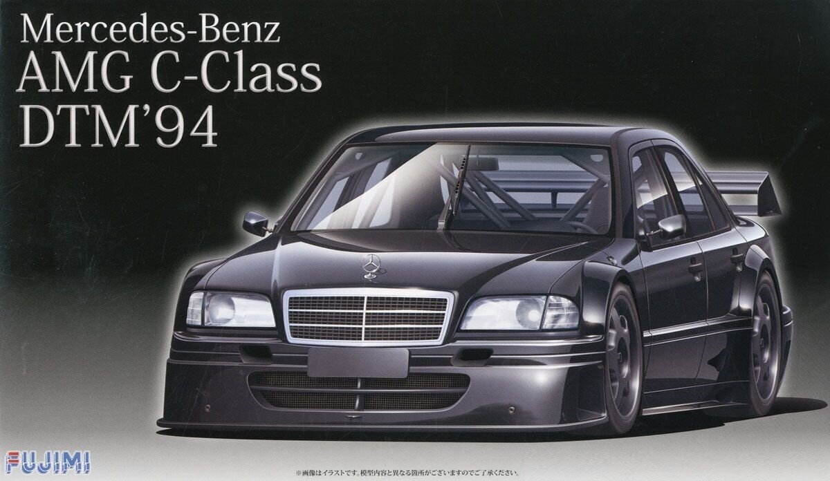 Liimattava pienoismalli Fujimi RS-62 Mercedes-Benz AMG C Class DTM `94 26821 1/24 hinta ja tiedot | LEGOT ja rakennuslelut | hobbyhall.fi