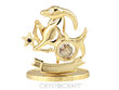 Horoskooppi CAPRICORN SWAROVSKI-kiteillä, 24K kullattu hinta ja tiedot | Sisustustuotteet | hobbyhall.fi