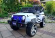 Jeep 4x4 sähköinen kaksipaikkainen S2388, valkoinen hinta ja tiedot | Lasten sähköautot | hobbyhall.fi