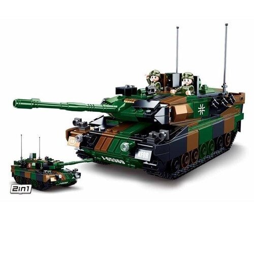 Saksalainen tankki M38-B0839, Sluban, 766. osa hinta ja tiedot | LEGOT ja rakennuslelut | hobbyhall.fi