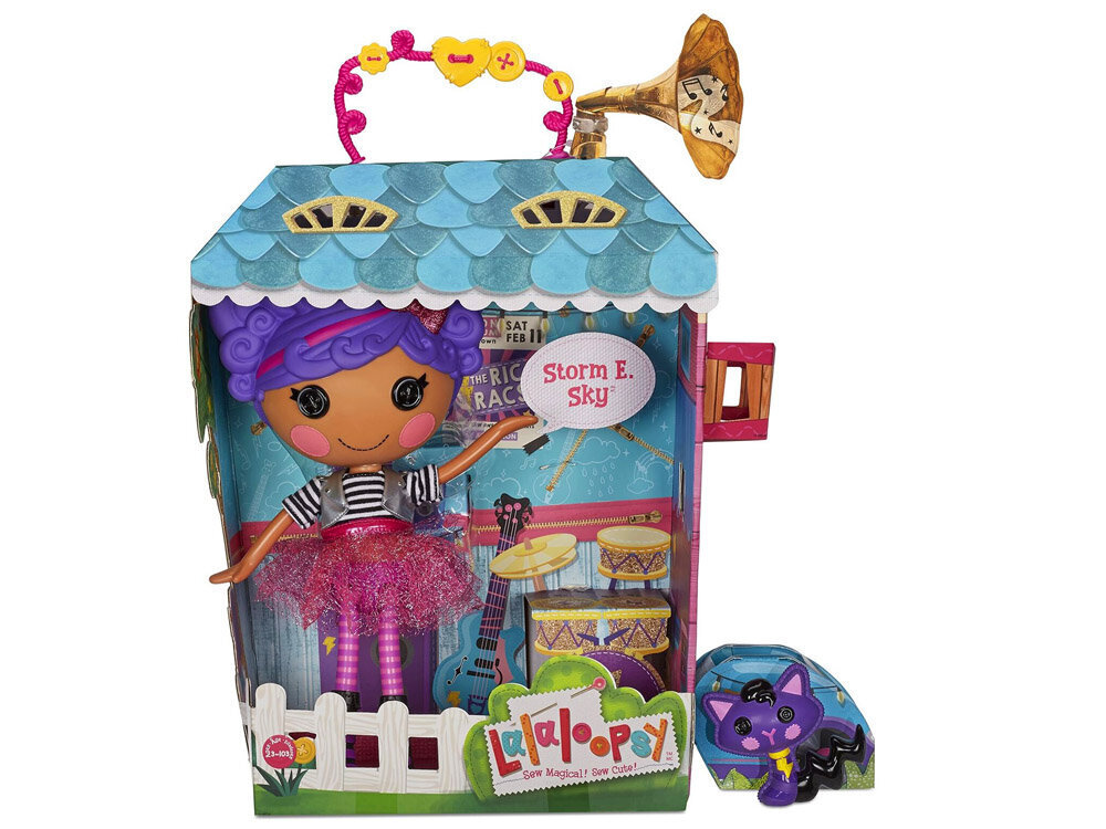 Lalaloopsy 33 cm nukke kissanpennun kanssa hinta ja tiedot | Tyttöjen lelut | hobbyhall.fi