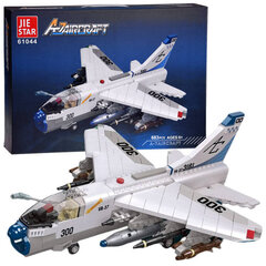 Assault Plane -rakennussetti, 683 osaa hinta ja tiedot | Jie Star Lapset | hobbyhall.fi