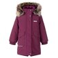 Lenne lasten parka 250g Viola 23334*602, viininpunainen 4741593428227 hinta ja tiedot | Lasten talvivaatteet | hobbyhall.fi