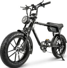 Sähköpyörä Cmacewheel K20, 20", musta, 750W, 17Ah hinta ja tiedot | Sähköpyörät | hobbyhall.fi